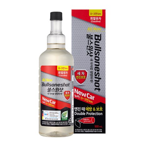 불스원 불스원샷 New Car 연료첨가제 경유/휘발유 500ml, 1개, 가솔린/휘발유-추천-상품