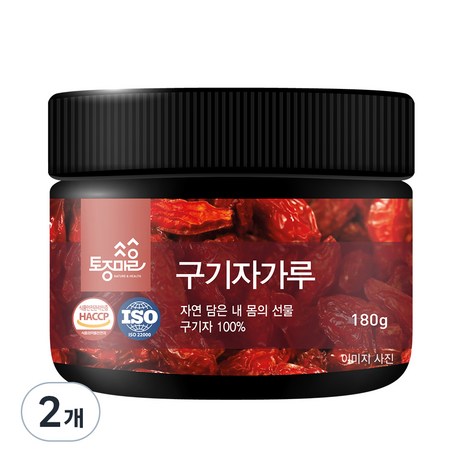 토종마을 구기자 가루, 2개, 180g-추천-상품