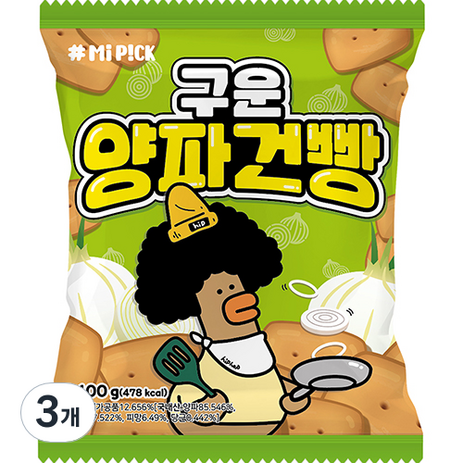 명도물산 구운 양파건빵, 100g, 3개-추천-상품