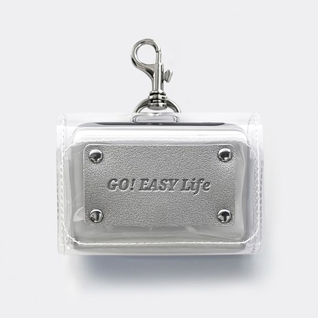힉스코리아 그립뱅크 22.5W 잔량표시 고속충전 미니 보조배터리 10000mAh, 실버(보조배터리, 키링 케이스), GB-PB10K-추천-상품