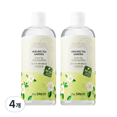더샘-힐링-티-가든-그린티-클렌징-워터-500ml-4개-추천-상품