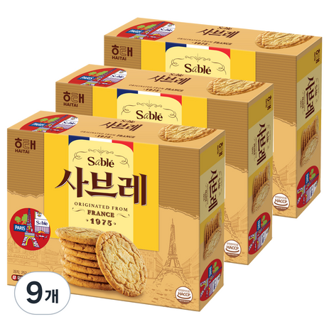 해태 사브레, 252g, 9개-추천-상품