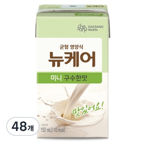 뉴케어 미니 구수한맛 영양식, 150ml, 48개-추천-상품