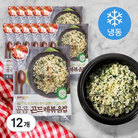 곰곰 곤드레 볶음밥 (냉동), 250g, 12개-추천-상품