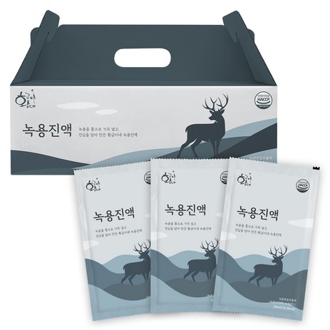 황금이네 녹용진액 30p, 100ml, 30포-추천-상품