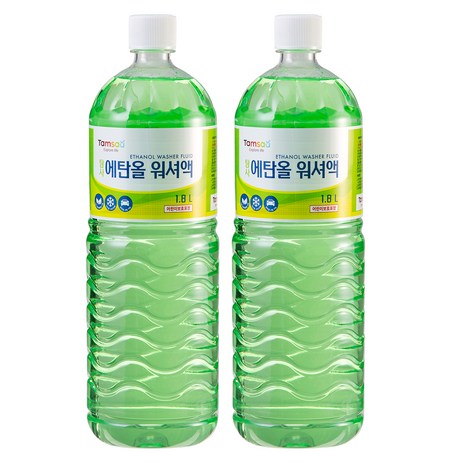 탐사 에탄올 워셔액, 1.8L, 2개-추천-상품