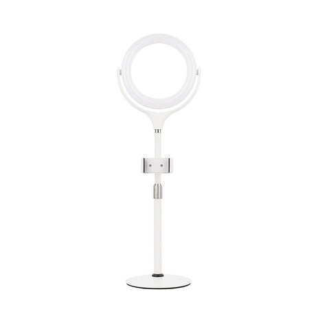 컴썸 회전 링라이트 방송조명 화장조명 풀세트, LED-600(화이트), 1개-추천-상품