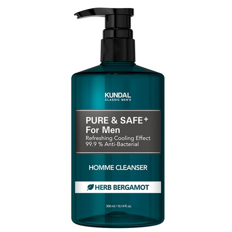 쿤달-쿨링-남성청결제-베르가못향-300ml-1개-추천-상품