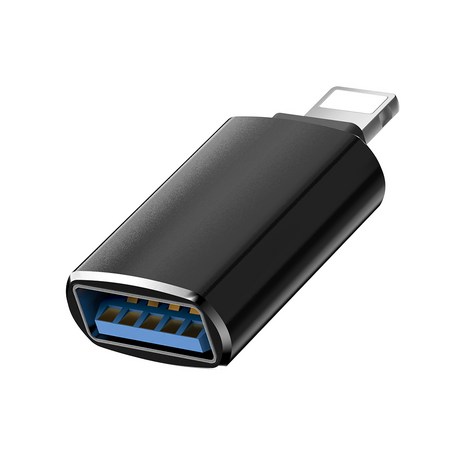 구스페리 USB A to 라이트닝 아이폰 3.0 변환 OTG 젠더, 1개, 3.3cm-추천-상품