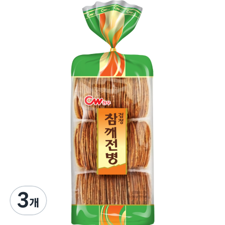 청우식품 참깨전병, 350g, 3개-추천-상품