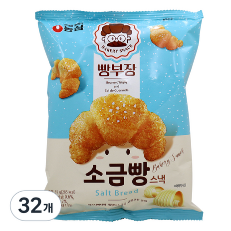 빵부장 소금빵, 55g, 32개-추천-상품