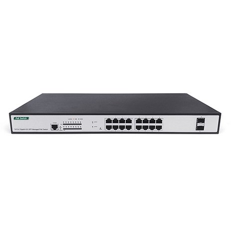 넥스트 NEXT-POE1620L2-300 16PORT GIGA POE 네트워크장비 + 2SFP S/W, 1개-추천-상품