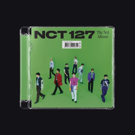 NCT127 - Sticker Jewel Case Ver 정규3집 앨범 커버10종중 랜덤발송 포스터 없음, 1CD-추천-상품