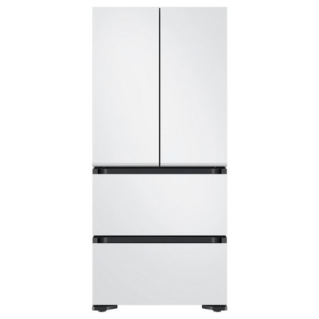 삼성전자 비스포크 김치플러스 스탠드형 4도어 냉장고 490L 방문설치, 매트 멜로우 화이트, RQ49C90X24W-추천-상품