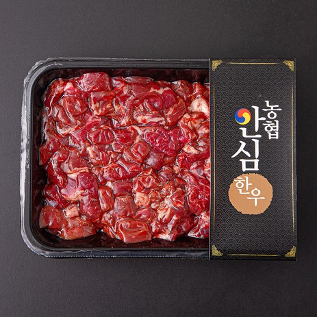 농협안심한우 1등급 정육 세절 국거리용 (냉장), 600g, 1개-추천-상품