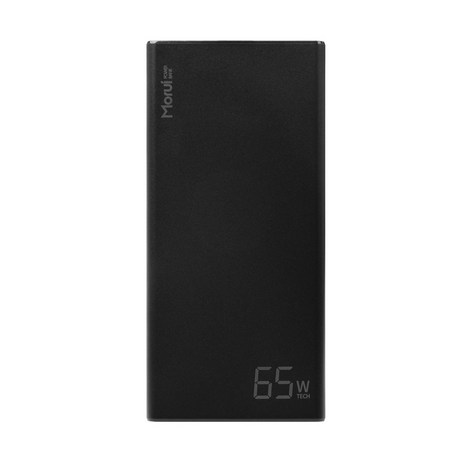 모루이 초고속충전 65W PD 보조배터리 30000mAh, TL30T, 블랙(TL30T-B)-추천-상품