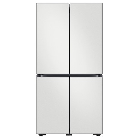 삼성전자 비스포크 4도어 프리스탠딩 양문형 냉장고 870L 방문설치, 코타 화이트, RF85C91DE01-추천-상품