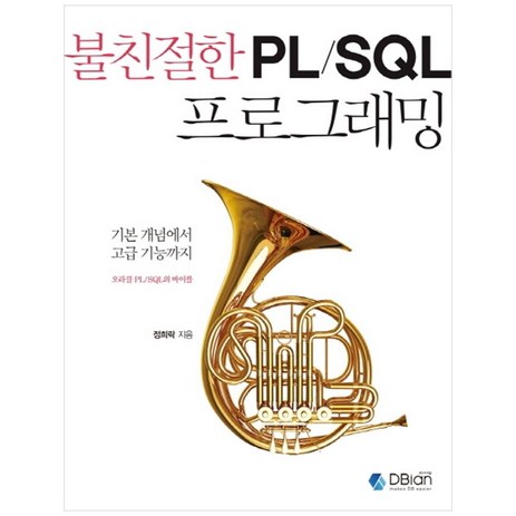 불친절한 PL/SQL 프로그래밍:기본 개념에서 고급 기능까지 오라클 PL/SQL의 바이블, 디비안(주)(DBian)-추천-상품