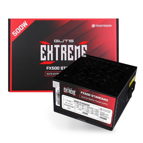 몬스타 가츠 익스트림엑스 파워 서플라이 ATX GUTS EXTREMEX FX500 STANDARD-추천-상품