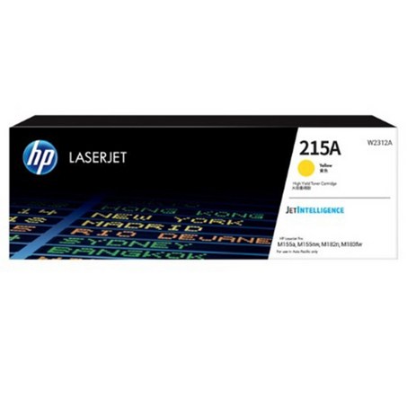 HP 토너 W2312A 215A 토너 M155A NW M182N M183FW, 노랑, 1개-추천-상품