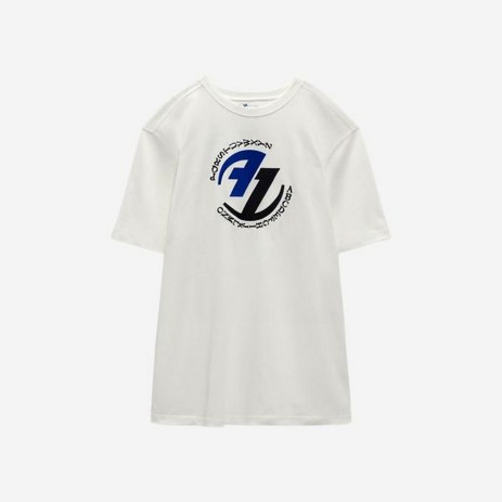 [정품 보증] 자라 x 아더에러 그래픽 티셔츠 스크래치 화이트 Zara x Ader Error Graphic T-Shirt White-추천-상품