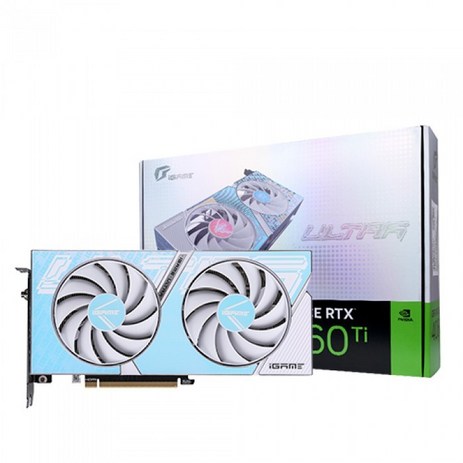 COLORFUL iGame 지포스 RTX 4060 Ti ULTRA DUO OC D6 8GB White-추천-상품