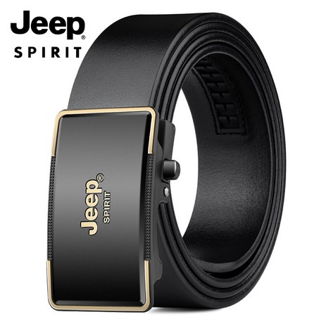 JEEPSPIRIT-남성용-가죽-자동-버클-벨트-OM18CD996BT0475-+-정품벨트상자-+-정품-지프스피릿-양말-출시기념서비스-추천-상품