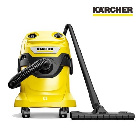 25년형 신제품 블로우기능 탑재 카처 WD4 V 건습식 업소용 가정용 진공청소기 20L, 단품-추천-상품