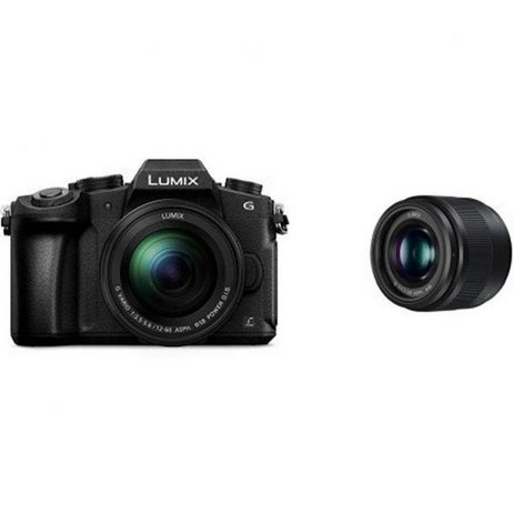 파나소닉 루믹스 G85 4K 디지털 카메라 1260mm 파워 O.I.S 렌즈 바리오 45150mm F4.05.6 ASPANIC, 2 Lens Bundle w/ 12-60mm 25m-추천-상품