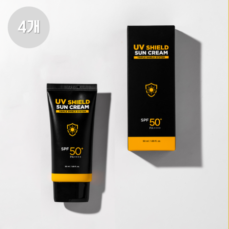 미프-UV쉴드-선크림-SPF50+-PA++++-50ml-4개-추천-상품