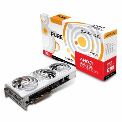 SAPPHIRE 라데온 RX 7800 XT PURE OC D6 16GB-추천-상품