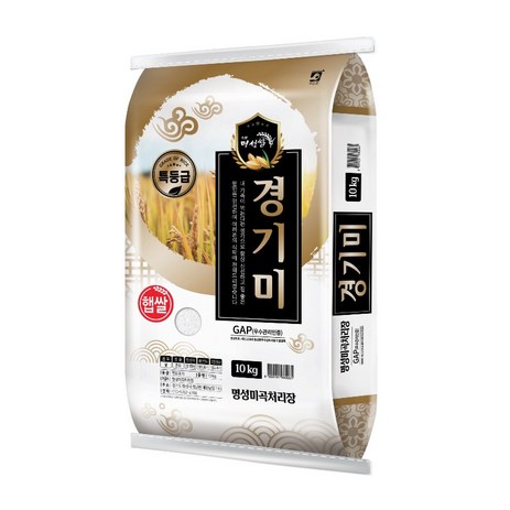 명성쌀 2023년 경기미 특등급, 10kg, 1개-추천-상품