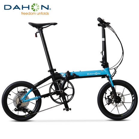 다혼 접이식 자전거 미니벨로 바이크 K3 PLUS 9단변속 16인치 여행용 출퇴근용, 128cm, 혼합색상-추천-상품