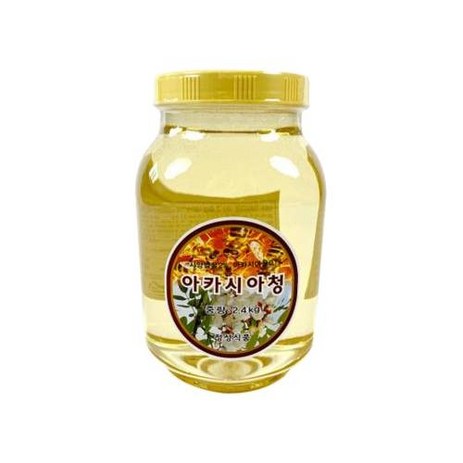 정성식품 정성 아카시아청 2.4kg 꿀 베이스 잡화꿀, 8개-추천-상품