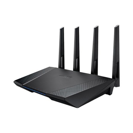 ASUS RT AC87U 무선 AC2400 듀얼 B& 기가비트 라우터 트렌드 마이크로 AiProtection, 1개-추천-상품