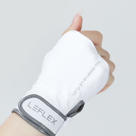 르플렉스 골프 자외선 차단 손등 장갑 오른손, 화이트-추천-상품