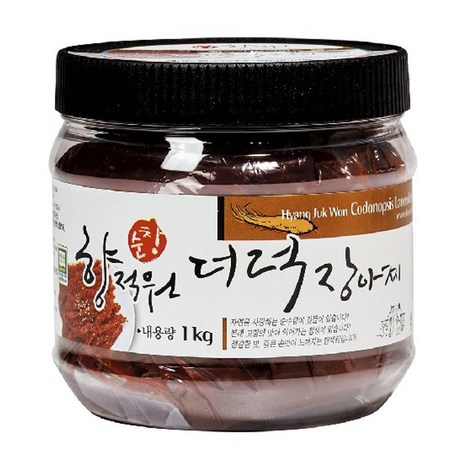 향적원 더덕장아찌 1kg, 1개-추천-상품