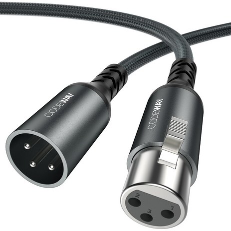 코드웨이 캐논 암수 XLR 마이크 케이블, 5M, 1개-추천-상품