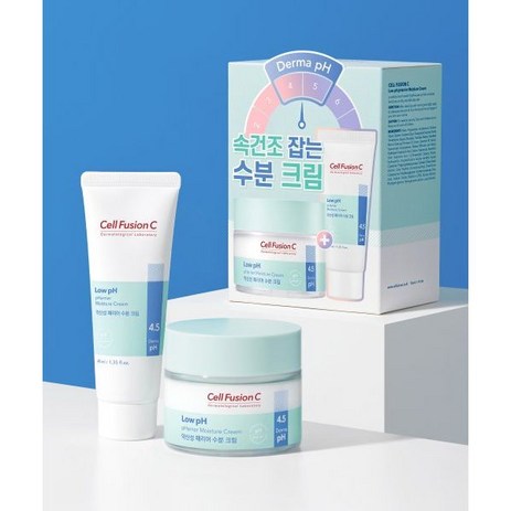 CELL FUSION C 약산성 패리어 수분크림 세트-추천-상품