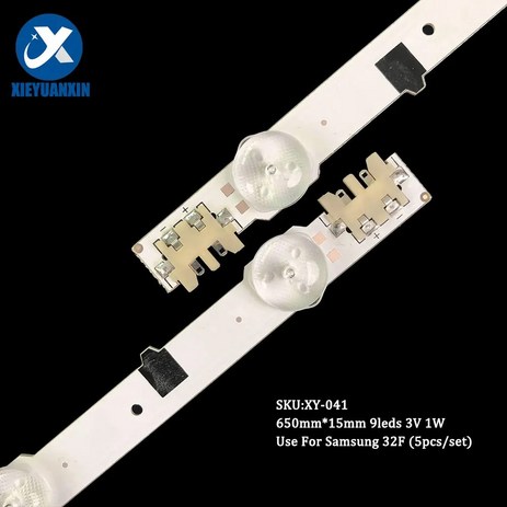 LED 백라이트 스트립 UN32F5000AGXPE UN32F5000AFXZX UE32F4000AW UE32F4020AW UE32F4088AJ UE32F4500AK UN32F5000, [01] 5Pcs samsung 호환 32f-추천-상품