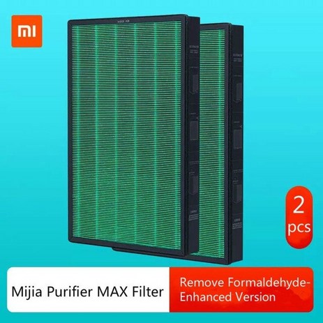 공기청정기 호환 필터 원래 2pcs xiaomi mijia 최대 최대에 적합한 포름 알데히드 강화 버전 제거, 01 2pcs-추천-상품