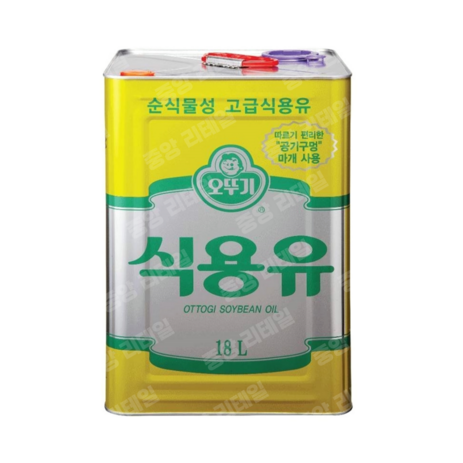 오뚜기 콩기름, 1개, 18L-추천-상품