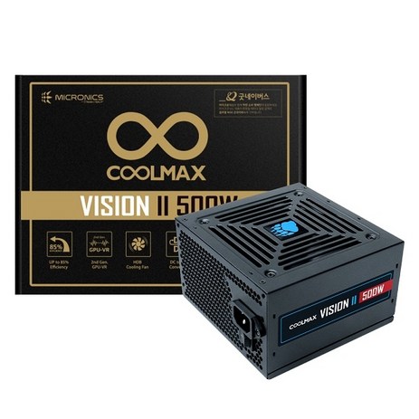 COOLMAX VISION II 500W 파워서플라이-추천-상품