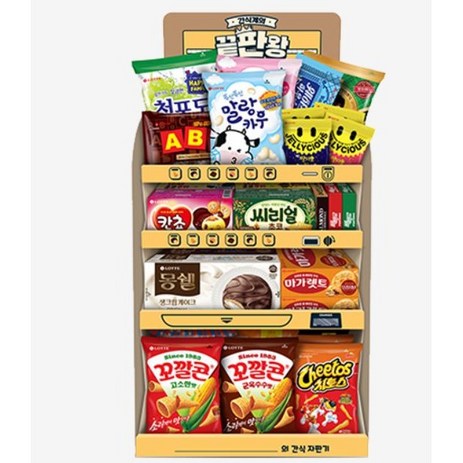 간식자판기 끝판왕 과자선물세트, 과자선물세트 34p, 1세트-추천-상품