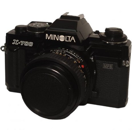 미놀타 X-700 35mm 필름 SLR with MD 50mm 12 수동 포커스 렌즈-추천-상품