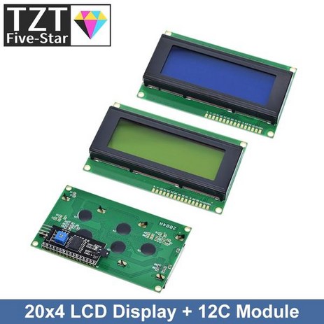 직렬 무타공빔스크린 아두이노용 인터페이스 어댑터 모듈 LCD2004 I2C 2004, I2 LCD2004 Green-추천-상품