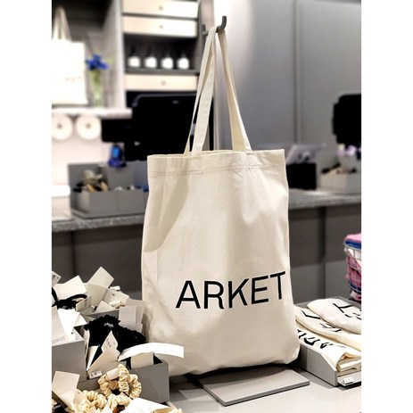 ARKET 아르켓 에코백 숄더백 (KHAKI / IVORY/ BLACK)-추천-상품