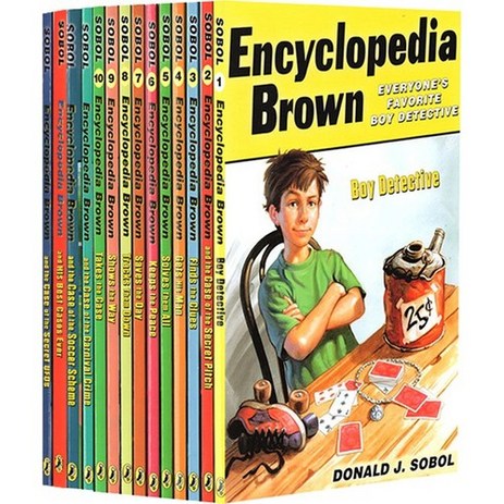 영어원서 Encyclopedia Brown 14권 과학탐정 브라운 챕터북 AR4점대-추천-상품