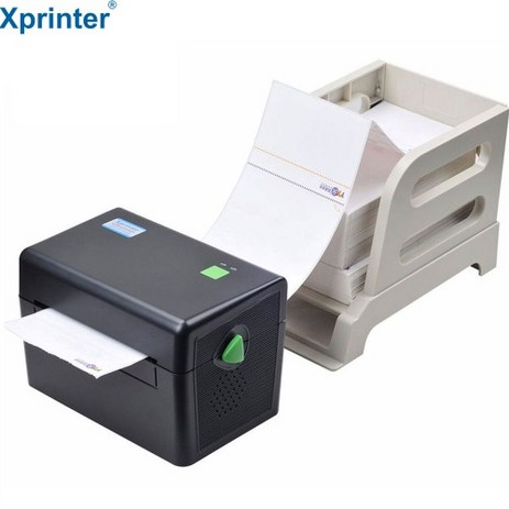 한국 Xprinter 택배 송장 라벨 프린터 XP-DT108BKR 블랙 용지거치대 세트상품 (정품 모델명 XP-DT108BKR 꼭 확인하세요), 1개-추천-상품