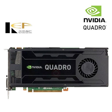 NVIDIA Quadro K4200 D5 4GB 작업용 그래픽카드 DP DVI-추천-상품